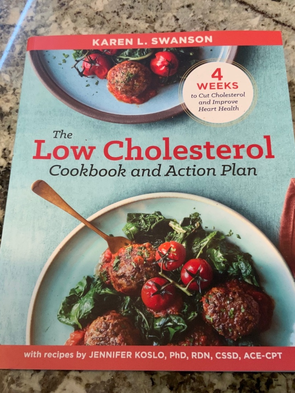 Brand new Low Cholesterol Cookbook and Action plan